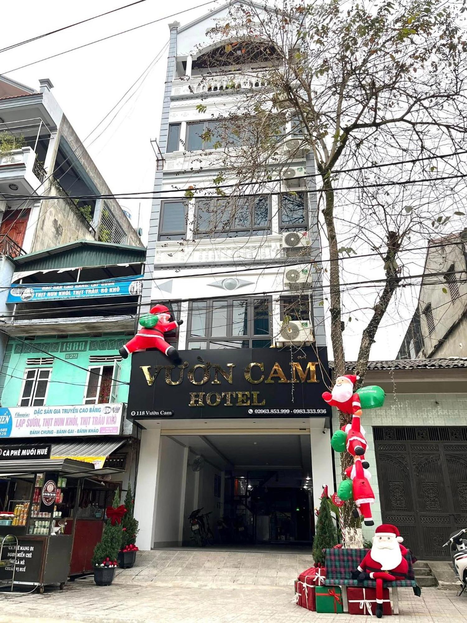 Vuon Cam Hotel Cao Bang Extérieur photo